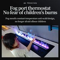 Cheminée à vapeur d'eau encastrée Kalsubo de 36 pouces, flamme réaliste 3D, 6 niveaux de flamme, ventilateur à 8 vitesses, multicolore, commande vocale, application, télécommande