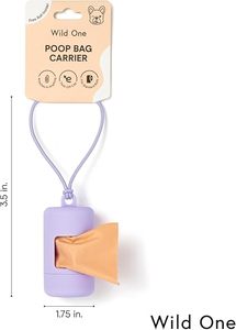 Huamaohengchun Dog Poop Bag Holder and Dispenser with Leash Attachment, Leak Proof, Easy Twist Top for Refills - Product Image 3
