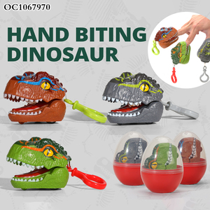 ของเล่นไดโนเสาร์แบบดึงกลับได้ <span class=keywords><strong>OCEANTOYS</strong></span> ของเล่นพลาสติกกัดนิ้วขนาดเล็ก ตลกๆ สำหรับเด็ก - Product Image 2