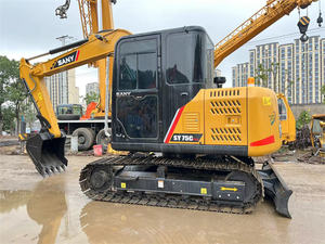 Sany รถขุด SY75มือสองรถตักตีนตะขาบ Sy75 Sy60 Sy55ยี่ห้อจีน - Product Image 5