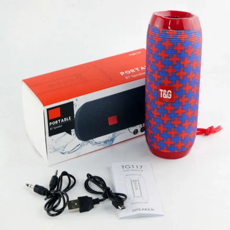 Hot Sale Tg117 Speaker Sport Hifi Outdoor Draagbare Super Bass Geluid Gaming Speaker Draadloze Hifi Waterdichte Speaker
