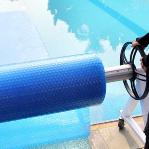 Carrete de rodillo de cubierta de <span class=keywords><strong>piscina</strong></span> Manual Flexible de Venta caliente para niños hecho de material de PVC y ABS de aluminio duradero - Product Image 3