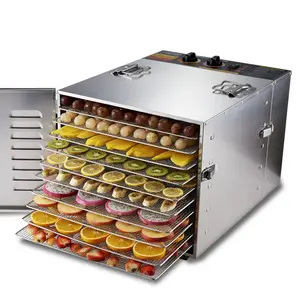 मिनी घर सूखे फल मशीन घर में इस्तेमाल के लिए 10 परतों खाद्य dehydrator