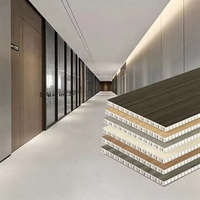 Vente directe usine – Panneau alvéolaire en aluminium moderne de 18 mm, ignifuge, étanche et isolant thermique, idéal pour hôtels et bureaux – Offre spéciale