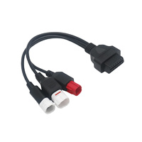 Câble adaptateur OBD LT009, nouvel arrivage, pour moto Yamaha, prise OBD2 3 broches, 4 broches, 6 broches vers femelle, câble de diagnostic, câbles de moto