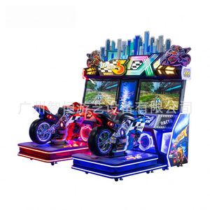 Grand simulateur de conduite de moto de course double dynamique de luxe, équipement de simulateur de conduite, fabricant source - Product Image 5
