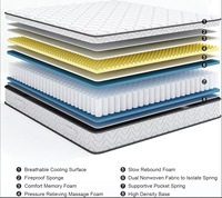 Matelas Orthopédique en Mousse, Housse Amovible Réversible, Épaisseur Supérieure à 30 cm, Garantie 20 Ans, Idéal Chambre, Maison, Mobilier, Utilisation en Camping