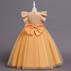 Robe de princesse pour enfants, tenue de soirée pour filles, vêtements pour grands enfants, été 2022 - Product Image 3