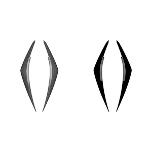 Film de protection pour phares de voiture, autocollants adhésifs en Texture de Fiber de carbone noir Piano pour Subaru WRX STI VB 2022 - Product Image 3