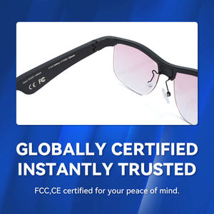 Lunettes Intelligentes de Traduction en Temps Réel à Succès Commercial, Contrôle Tactile, Recharge Magnétique, Prise en Charge de 165 Langues, IA Artificielle - Product Image 2