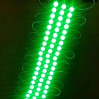 12V 1.5W SMD2835 Module de lampe à Led haute luminosité 6011 blanc rouge bleu vert jaune lentille Led Module de rétroéclairage pour signalisation Led