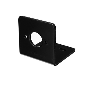 Chất lượng cao Matte đen sơn tĩnh điện khung kim loại gỗ nối phần cứng cho gỗ - Product Image 3