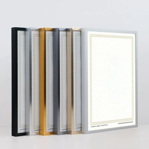 6463-t5 hợp kim chải vàng và bạc màu khung hình nhôm đùn, nhôm hồ sơ cho Khung gương - Product Image 4