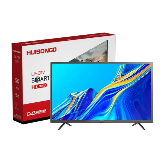 32 인치 고화질 LED TV, 호텔 침실 TV, 플라스틱 블랙 (논스마트 TV)