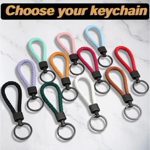 도매 인스타 스타일 럭셔리 가죽 흔들말 키체인 액세서리 PU 수제 포니 열쇠고리 여성 가방 참 펜던트 장식 - Product Image 3