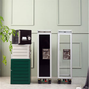 Bon marché Atlas Airline Aviation <span class=keywords><strong>Avion</strong></span> <span class=keywords><strong>Avion</strong></span> Traiteur Galley Repas Nourriture Boisson Déchets Service des ordures Chariot à moitié pleine grandeur - Product Image 2
