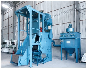 Chuyên nghiệp tự động hiệu quả cao làm sạch bề mặt theo dõi-loại bắn nổ máy cho bề mặt derusting - Product Image 4