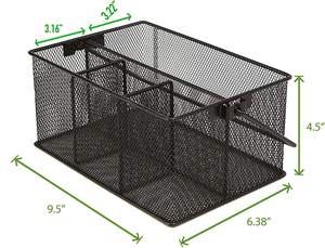 Lưu Trữ Giỏ Tổ Chức Đồ Dùng Chủ Lưu Trữ Chủ Sở Hữu & Kệ Nhà Bếp Sắt Đa Chức Năng Đa Năng Kim Loại Hiện Đại Cho Nhà Bếp - Product Image 6