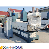 Petite machine de granulation à vis simple pour le recyclage des déchets plastiques ABS PP PE HDPE LDPE PVC, granulateur de déchets plastiques