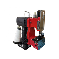 Machine à Coudre Portable de Fermeture de Sacs GK9-900A, Marque Golden Bird, Couleur Rouge, Fonctionnant sur Batterie, Qualité Supérieure