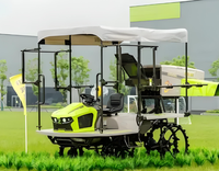 Machine de repiquage à haute efficacité 12.8HP 2ZGQ-825 transplanteur de semis de riz en vente