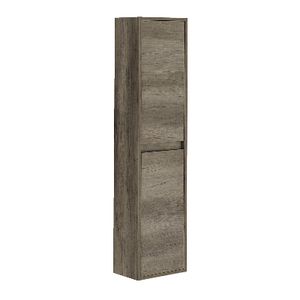 Dakota/Drake 2-Door Luxurious Wall-Hung <b>Bathroom</b> <b>Vanity</b> Unit 140x30x26cm Nordik-Floor Standing with Ceramic Basin Be Assembled - Product Image 1