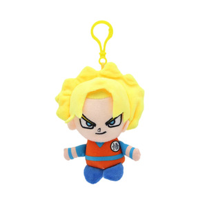 6 Designs Hotsale Japan <b>Anime</b> DBZZ Goku Vegeta Buu Figure 10cm Soft Plush <b>Keychain</b> Charms for Bags Key Pendant Accessories - Product Image 4
