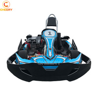Kart a Pedales con Motor de Gasolina de 4 Tiempos y Transmisión por Cadena, Centro de Entretenimiento para Adultos de Cheery Amusement