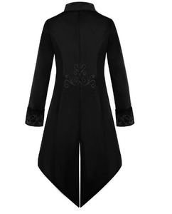 Chaqueta <span class=keywords><strong>de</strong></span> Esmoquin <span class=keywords><strong>Medieval</strong></span> con Solapa y Hebilla, para Hombres y Mujeres, Estilo Steampunk, Abrigo Ajustado, <span class=keywords><strong>Disfraz</strong></span> <span class=keywords><strong>de</strong></span> <span class=keywords><strong>Mago</strong></span>, Halloween, Carnaval - Product Image 3