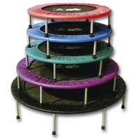 Mini Trampolín Plegable Weleap de PVC, Equipo de Gimnasio para Ejercicio en Interiores, para Uso Doméstico, Gimnasia en Interiores y Exteriores