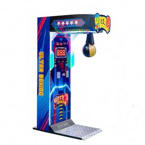 Ultimate Big <b>Punch</b> Boxing Game <b>Machine</b> Coin Operated Indoor Amusement Park Redemption Arcade for Adults Sport Training LED - Product Image 1