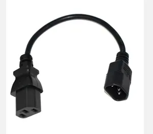 C13/c14 Power Cord 3 Outlet Extension Cords Us Plug Power Cord C13 To C14 Extension