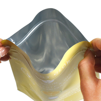 Sachet Doypack Personnalisé en Mylar Mat Refermable avec Fermeture Éclair pour Galets de Douche, Bombes de Bain Effervescentes et Soins Personnels