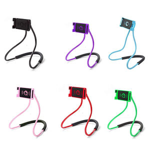 2025 nuevo diseño portátil ABS soporte para teléfono móvil soporte giratorio de 360 grados soporte para el cuello soporte de escritorio Flexible para teléfonos móviles - Product Image 4