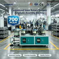 Equipo de Producción Automática XUNNUO con Motor de Alta Potencia y Bomba de Paletas, con Amortiguador Rotatorio Controlado por PLC Personalizado