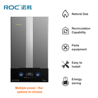 Calefacción Digital inteligente de 28KW y 32KW, calefacción de agua caliente montada en la pared para habitación, bonita bomba de Gas, calentador de agua, 26KW