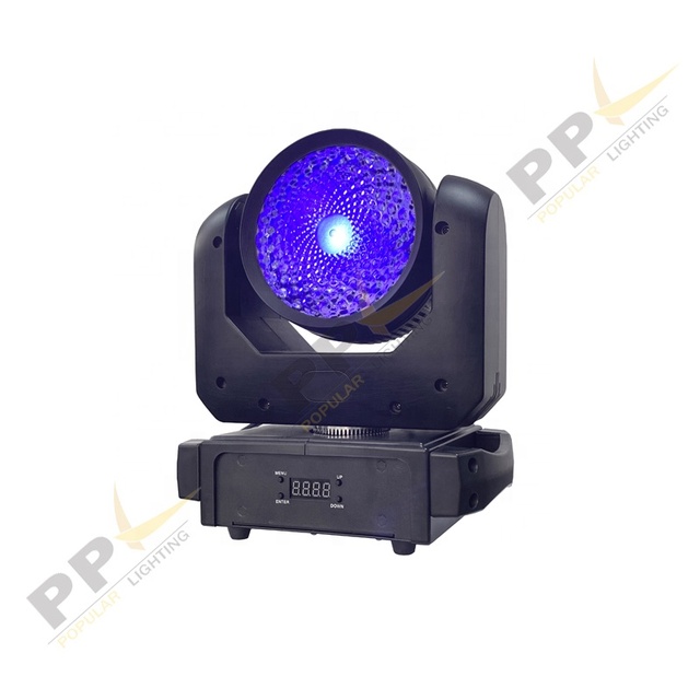Mini Size 120W RGBW 4in1 LED Wash + Ring Moving Head Light