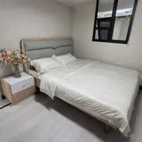 Villa de capsule de maison de conteneur de bâtiment en acier confortable de haute qualité pour l'extérieur avec des gardes de gouttière