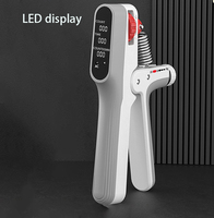 Isi ulang daya Usb elektronik, perangkat kekuatan genggam penghitung dapat disesuaikan 5-100kg kekuatan genggaman dinamometer tangan Digital yang dapat disesuaikan