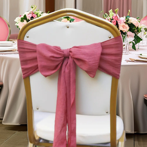 Lazos para Sillas al por Mayor, Decoració<span class=keywords><strong>n</strong></span> para Bodas, Lazos de Spandex, Lazos de Mariposa, Lazos para Cubiertas de Sillas Azul Marino - Product Image 1