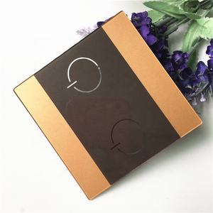 Interruptor táctil de vidrio templado cubierta/panel de vidrio de cristal para táctil interruptor de la luz - Product Image 5