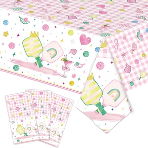 Juego de Vajilla Desechable de Papel Color Rosa Champán para Despedida de Soltera, Platos, Vasos, Servilletas, Decoración para Fiesta de Novia - Product Image 5
