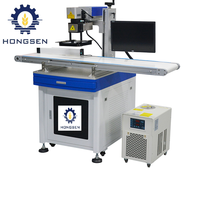 Machine de marquage laser à fibre avec système de vision CCD pour positionnement visuel et mise au point automatique - Prix