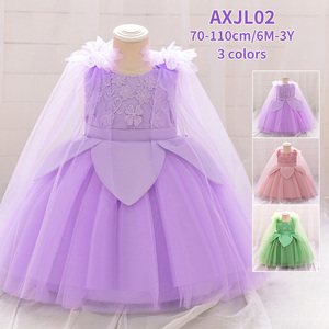 Mqatz Mới Đến Tiana Màu Xanh Lá Cây Váy Cô Gái Cosplay Công Chúa Ăn Mặc <span class=keywords><strong>Tinker</strong></span> Chuông Trang Phục Thanh Lịch Cho Công Chúa Nhỏ Axjl02 - Product Image 6