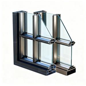 Casa moderna appartamento <span class=keywords><strong>interno</strong></span> nero Studio industriale <span class=keywords><strong>porta</strong></span> in vetro trasparente alluminio doppio <span class=keywords><strong>interno</strong></span> porte in metallo francese vetro - Product Image 2