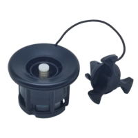 Buse d'air POM à rainure pour bateau pneumatique en PVC, radeau, pêche en piscine, avec pression de 15 PSI