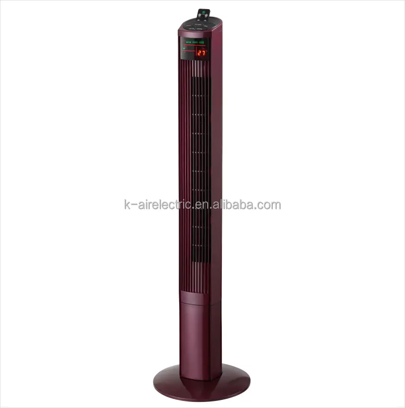 Ventilateur électrique à tour de refroidissement sans pales de 120 CM, avec télécommande silencieuse, ventilateur électrique de 47 pouces à 3 vitesses