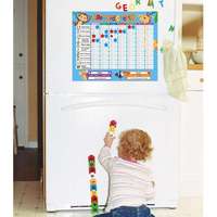 Tableau magnétique de récompenses pour enfants, suivi hebdomadaire des habitudes, planificateur de tâches pour un bon comportement, pour l'organisation familiale - Vente en gros