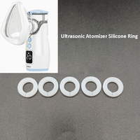 Disque d'atomiseur ultrasonique, joint d'étanchéité en silicone, rondelle absorbant les chocs, pièces de rechange pour humidificateur et générateur de brume