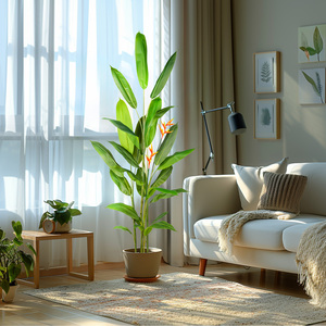 Pájaro <span class=keywords><strong>del</strong></span> paraíso artificial toque real <span class=keywords><strong>palmera</strong></span> hojas árboles Planta flores de seda para interior exterior hogar jardín decoración Hotel Decoración - Product Image 5